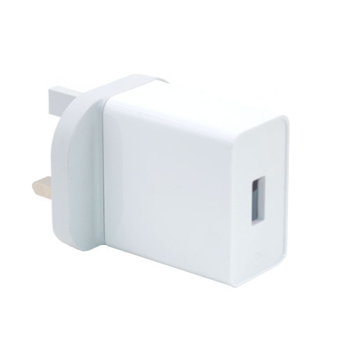 18w  quick charger with UK plug